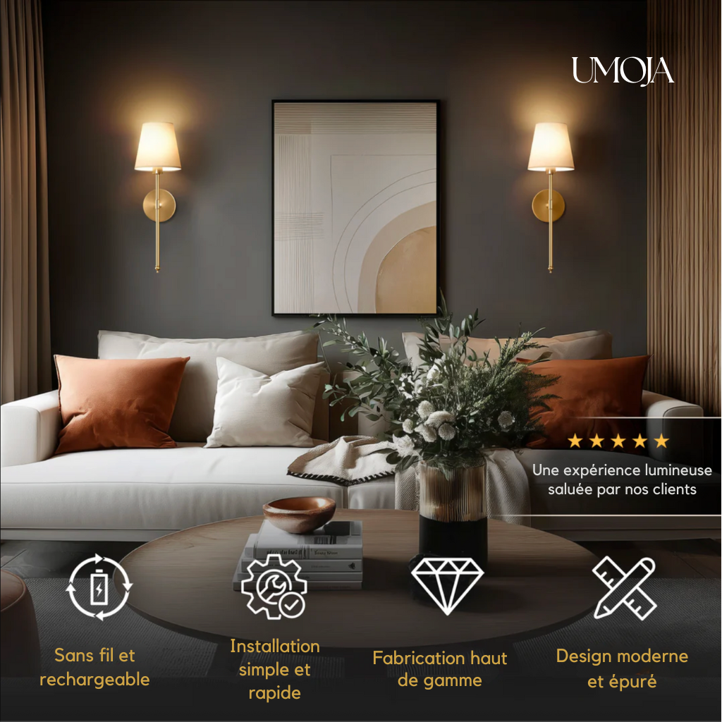 Appliques murales ÉLOA ( set de 2 )